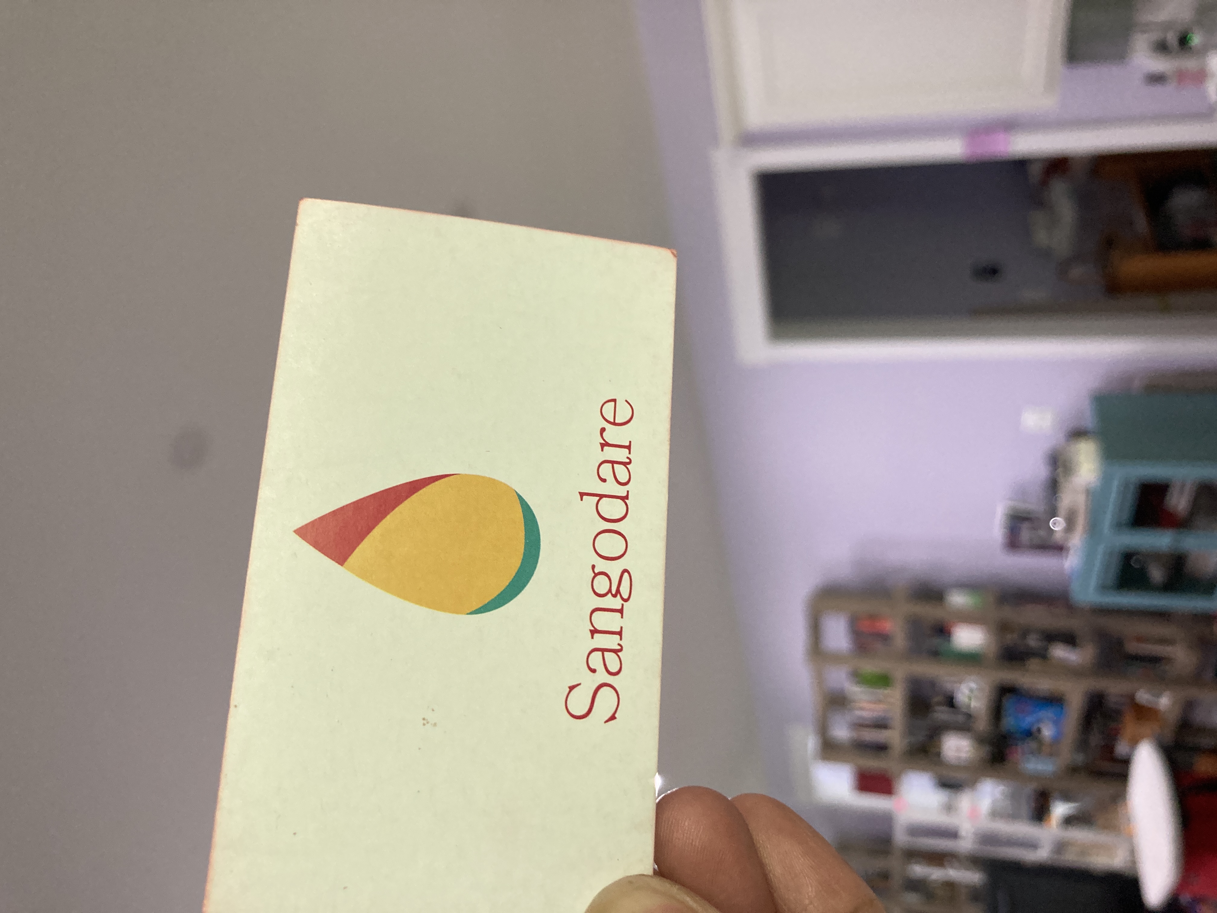 sangodare's mark which inspired the stained glass piece above